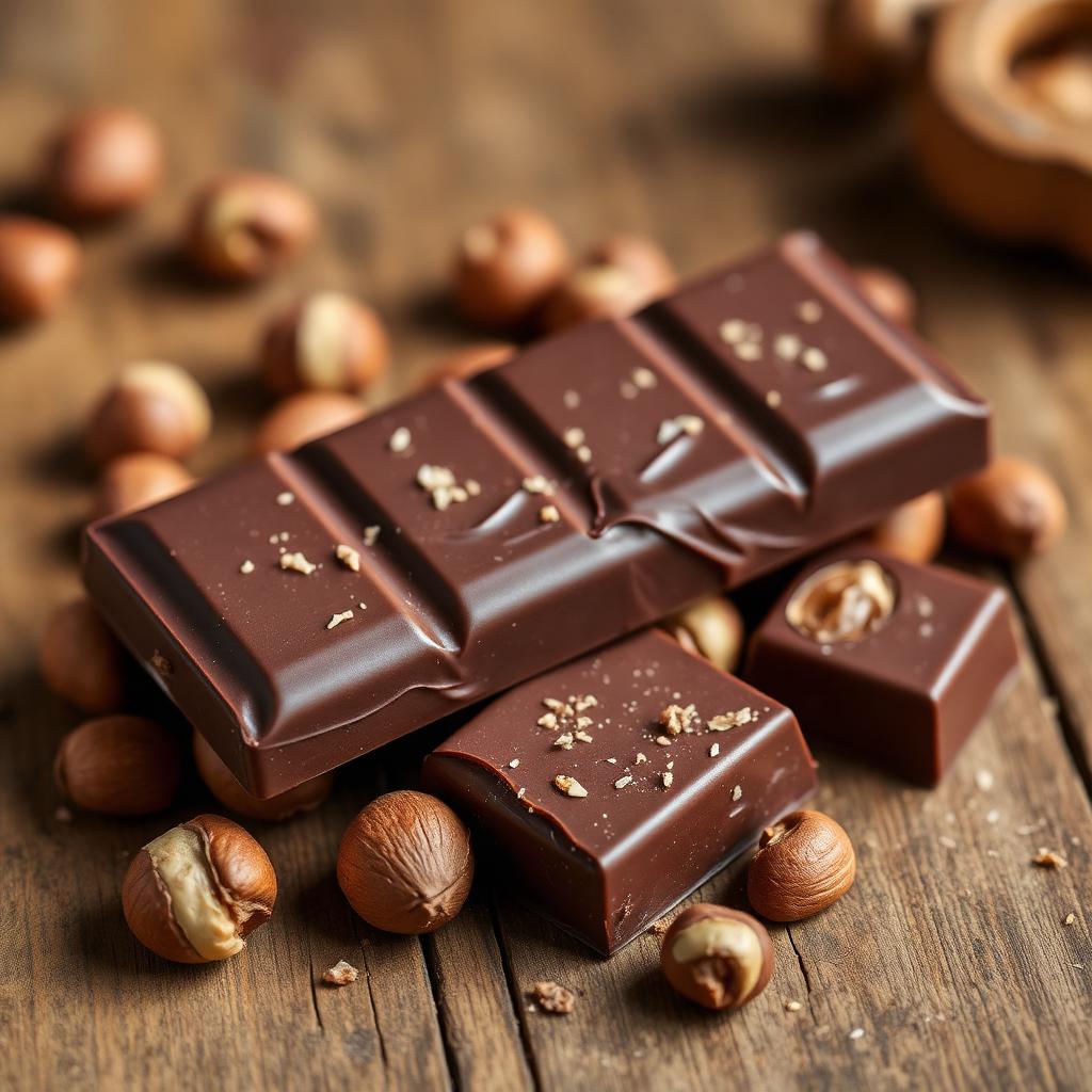 Hazelnut Praline Bar